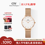 丹尼尔惠灵顿（DanielWellington）DW女士手表轻奢流金简约石英欧美腕表送女友情人节礼物DW219