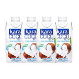 KARACoco椰子汁饮料330ml印尼原装进口椰肉榨汁椰汁椰奶饮品 330ml*4