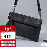 高尔夫（GOLF）单肩包男士头层牛皮斜挎包多卡位手包一包两用手机ipad包商务男包