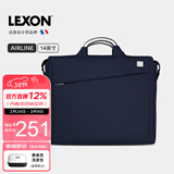 乐上（LEXON）手提电脑包商务男女单肩公文包15.6英寸苹果笔记本包大容量文件包