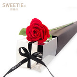 初朵单支玫瑰花香皂花同城配送214情人节礼物送女朋友年会员工非鲜花