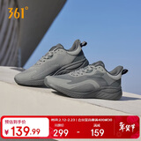 361°运动鞋男春季网布透气缓震软底健身休闲慢跑步鞋子672412243-6