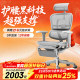 Ergonor保友金豪b雄鹰 人体工学椅 电脑椅 电竞椅办公椅子可躺老板椅 【金豪b雄鹰X】银白网+躺舒宝