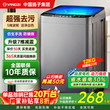 YANGZI扬子集团大容量波轮洗衣机全自动蓝光智能预约强力风干自清洁宿舍家用洗衣机洗烘一体小型甩干机 12kg【蓝光升级+10年质保+强动力电机】 波轮