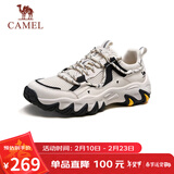 骆驼（CAMEL）山城猫爪户外登山透气舒适休闲运动徒步鞋男 G15S342004 黑白 42
