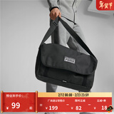 彪马（PUMA）户外通勤旅行手机证件收纳邮差包男女运动单肩背包079132 黑色-01 OSFA/均码
