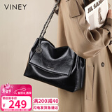 viney牛皮包包女包休闲流浪包轻奢斜挎链条包送生日情人节礼物女朋友