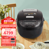 虎牌（TIGER）日本原装进口压力IH电磁加热智能土锅涂层电饭煲JPK-G10C/G18C 5L