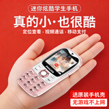 飞利浦（PHILIPS）Z9学生专用手机超长待机精准定位视频通话小学初中戒网无游戏插卡非智能儿童电话手表按键手机粉色