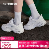 斯凯奇（Skechers）新年礼物女鞋冬季厚底老爹鞋百搭软底舒适外穿运动鞋11959
