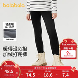 巴拉巴拉balaOne儿童加绒打底裤女童加厚保暖2025冬装长裤子209425123003