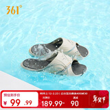 361°运动拖鞋男AG夏季篮球厚底沙滩休闲外穿凉拖鞋子男672426728-3