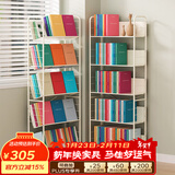 SOFS移动书架带轮落地宝宝儿童绘本架简易铁艺小型矮书柜学生床头书架 【升级钢板】移动款5层_有轮子