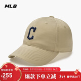 MLB帽子男女情侣棒球帽软顶鸭舌帽秋冬运动帽四季3ACP6601N-45SAS-F