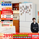 统帅（Leader）海尔出品玉脂白系列506L法式多门家用母婴冰箱大容量一级能效BCD-506WGLFD79M9U1售完即止只退不换