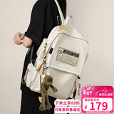 爱情海双肩包书包女大容量小学生初中高中背包大学生15.6吋电脑包旅行包