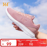 361°运动鞋女士秋冬季网面透气通勤休闲减震慢跑步女鞋子681832270-2