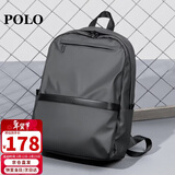 POLO男士双肩包背包男电脑包14/15.6英寸大学生书包出差旅行笔记本