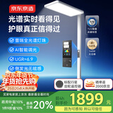 京东京造长颈鹿3大路灯护眼灯全光谱落地学习台灯光谱可视140W灯头可旋转