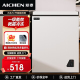 爱妻（AICHEN）小冰柜家用小型冷冻保鲜迷你冷藏商用卧式冷柜单用储母乳柜节能省电 单温169升【一级能效 全国联保】 169L