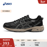 亚瑟士ASICS男鞋女鞋越野舒适运动鞋耐磨复古透气慢跑鞋 GEL-VENTURE 6 黑灰色(男款) 42