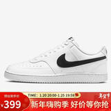 耐克（NIKE）男子运动休闲鞋COURT VISION运动鞋DH2987-101 白黑 44.5 