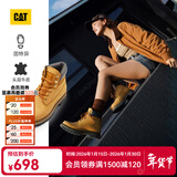 卡特（CAT）经典大黄靴马丁靴男女鞋升级版防泼水鞋面四季户外登山工装靴 女款 P312082N1EDC25 36