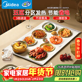 美的（Midea）随心卷柔性折叠暖菜板饭菜保温板家用多功能热菜板热牛奶神器加热桌垫加热杯垫火锅加热垫MC-BWR01
