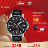 天梭（TISSOT）手表 速敢系列男表 瑞士石英男士皮带腕表运动表新年礼物