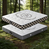 吉斯独立弹簧软硬适中酒店家用乳胶环保棕真皮围边皮边床垫YD-001 C款布边【约23cm】乳胶+独立簧+反面棕 1800mm*2000mm