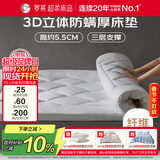 罗莱家纺 加厚床垫床褥 抗菌防螨席梦思保护垫榻榻米软垫 高约5.5CM