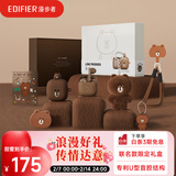 漫步者（EDIFIER）LINE FRIENDS 联名款限定耳机礼盒 Zero Air 真无线蓝牙耳机 布朗熊款 情人节礼物