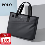 POLO商务公文包男士可扩容手提包14/15.6英寸电脑包情人节礼物送男友