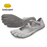 Vibram五指鞋女室内健身训练瑜伽舞蹈鞋普拉提五趾鞋透气休闲鞋VSOUL 银/浅灰色 正常尺码拍大一码 39