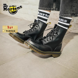 马丁博士（Dr.Martens）1460 W英伦女款早秋经典款通勤光面皮黑色马丁靴 黑色 42 建议拍大一码
