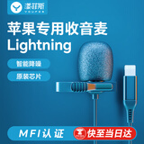 漾菲斯YM2苹果专用手机领夹麦克风iphone直播收音吃播声控收音器网课主播ipad外接降噪话筒拍视频