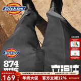 Dickies874经典款工装裤男女同款直筒休闲长裤复古回潮易穿搭裤子 深灰色 32