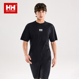 HELLY HANSEN, HH海丽汉森hh 经典款 速干凉感抗菌简约基础圆领短袖 黑色 L