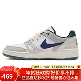 耐克NIKE板鞋男缓震FULL FORCE LO运动鞋FZ3595-100白灰蓝43
