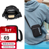 高尔夫（GOLF）单肩包男士休闲斜挎包轻便迷你手机包小背包女防泼水挂包运动包