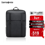 新秀丽（Samsonite）电脑包双肩包15.6英寸男士背包大容量休闲旅行包复古潮流新年礼物