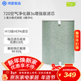 华为智选鸿蒙智选720智能空气净化器3s增强版滤网滤芯 专业除甲醛多重除菌除味 适配净化器3s增强版/3s