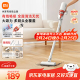 米家小米有线吸尘器 家用升级风道一键拆卸 可视化尘杯 纤薄机身除尘 B210【年货专享】