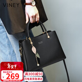 viney牛皮包包女包斜挎妈妈包中年单肩手提包生日情人节礼物送女友老婆