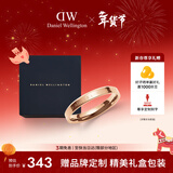 丹尼尔惠灵顿（DanielWellington）dw戒指女 经典系列情侣戒指 玫瑰金54号 新年礼物送女生 DW018