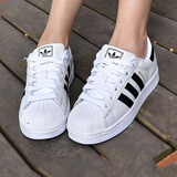 阿迪达斯（adidas）三叶草男鞋女鞋2026春季新款情侣贝壳头运动时尚潮流休闲板鞋 经典贝壳头/白色/情人节礼物/热销款 38