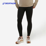 迪卡侬（DECATHLON）运动保暖紧身裤男篮球跑步健身高弹速干打底裤加绒款S-2360851