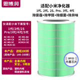 思博润适配小米米家空气净化器滤芯（韩国E+H滤材）过滤网 1代/2代/2S/3代/4代/Pro M7A芯片版（180折滤纸+金属内网+升级除霾除醛