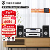 天逸（Winner）童笛S6高保真无源HIFI书架式音箱音响无源专业发烧书架音箱木质箱体客厅家用功放音箱 S6+AD-66DPRO+TY-30CD