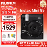 富士（FUJIFILM）拍立得instax mini99 mini90/40minievo一次成像相机 即拍即得相纸 新年礼物 年会奖品 情人节礼盒 mini99 黑色【出片王者】 官方标配【不含相纸